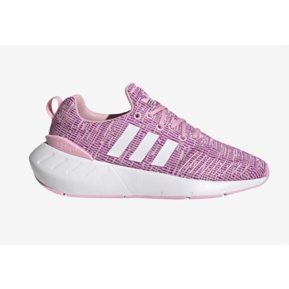 ADIDAS SWIFT RUN 22 J SNEAKERS SHOES WOMENS SIZE 6 WIDE - Picture 2 of 5
